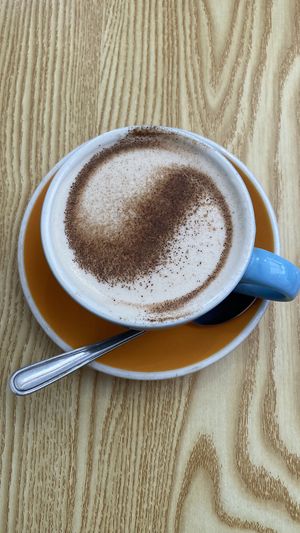 Cold, weak chai   at Oh My Days in Glebe