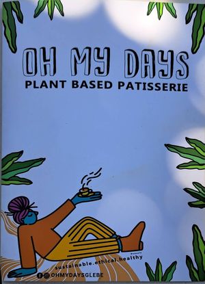 Menu at Oh My Days in Glebe