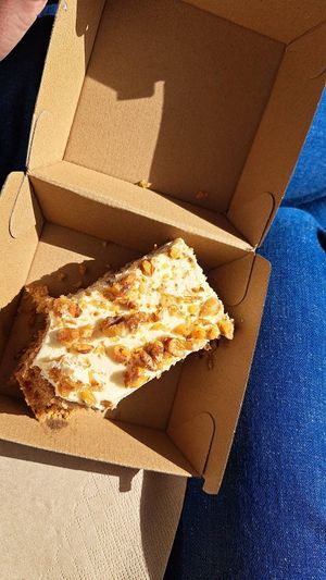 Carrot cake at Oh My Days in Glebe