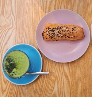 Sausage roll at Oh My Days in Glebe