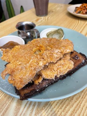 Chicken Waffle 26$ - 10/10 to die for   at Oh My Days in Glebe