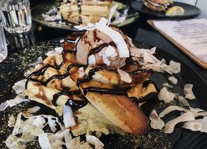 Waffles  at Oh My Days in Glebe