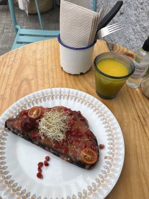   at Mama Carmen's Coffee & Bakery in Mallorca