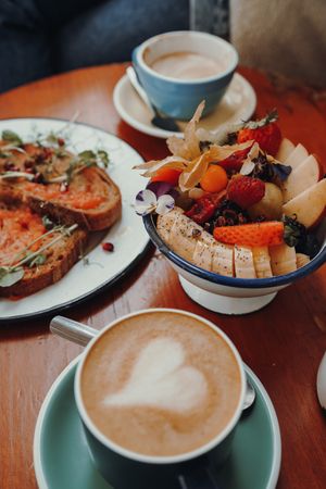 Pan moreno de xeixay florencio, tomate y microgeens and Holy Granola 🤍  at Mama Carmen's Coffee & Bakery in Mallorca