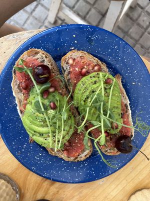   at Mama Carmen's Coffee & Bakery in Mallorca