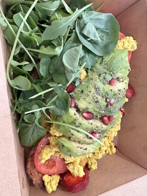 Nice portion and esthetically beautiful, but not great   at Mama Carmen's Coffee & Bakery in Mallorca