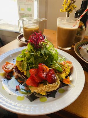   at Mama Carmen's Coffee & Bakery in Mallorca