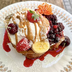 French toast  at Mama Carmen's Coffee & Bakery in Mallorca