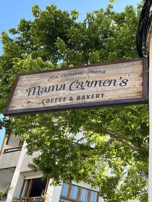   at Mama Carmen's Coffee & Bakery in Mallorca