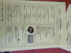 Menu at Mama Carmen's Coffee & Bakery in Mallorca