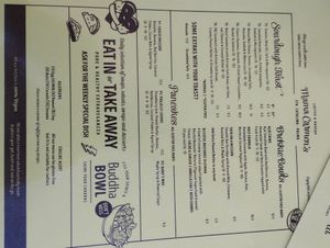 Meni at Mama Carmen's Coffee & Bakery in Mallorca