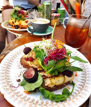   at Mama Carmen's Coffee & Bakery in Mallorca