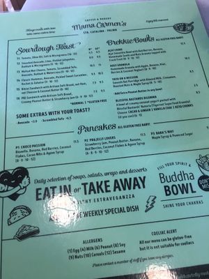  at Mama Carmen's Coffee & Bakery in Mallorca