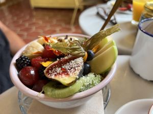 Granola bowl  at Mama Carmen's Coffee & Bakery in Mallorca