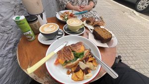   at Mama Carmen's Coffee & Bakery in Mallorca