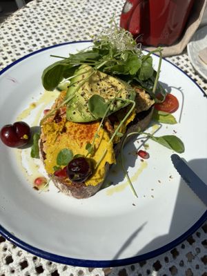   at Mama Carmen's Coffee & Bakery in Mallorca