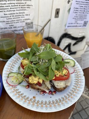   at Mama Carmen's Coffee & Bakery in Mallorca