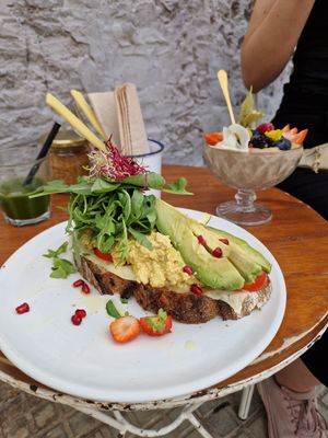 Tofu Avo Toastie 9/10 at Mama Carmen's Coffee & Bakery in Mallorca