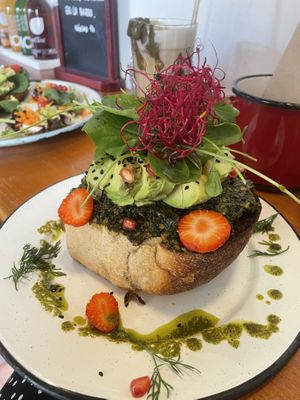   at Mama Carmen's Coffee & Bakery in Mallorca