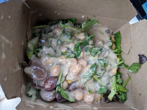 Small custom bowl at Grassroots Cafe in Marshall