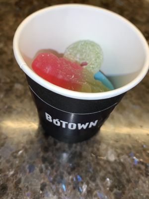 Free vegan jellies  at BóTOWN  in Galway