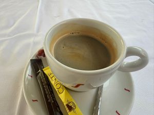 Good coffee   at Hotel Conte in Perast