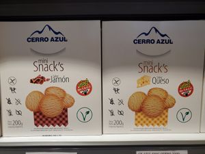 Vegan snacks at Zoja Market in Buenos Aires