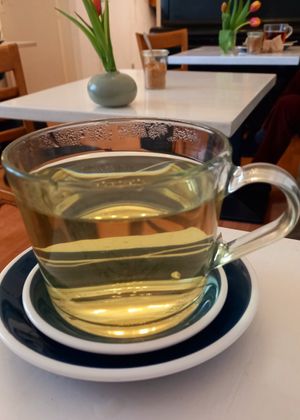 tea 3,50€ at Mercy in Dusseldorf