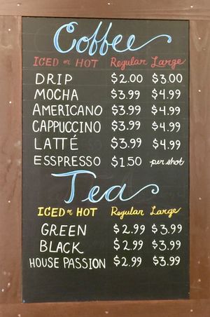 Coffee & Tea at Brick House in Folsom