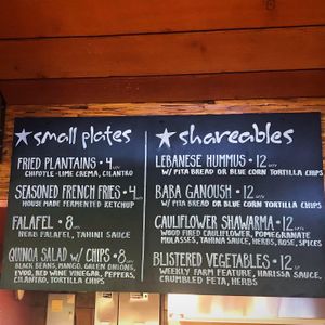 All vegan !!  at Stella in Truckee