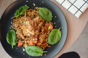 Thai Pasta at Vegelab in Kuala Lumpur