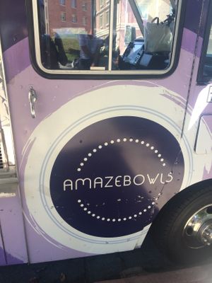 logo at Amazebowls in Los Angeles