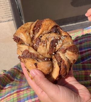 Hygge Bun at Oat Bakery in Santa Barbara