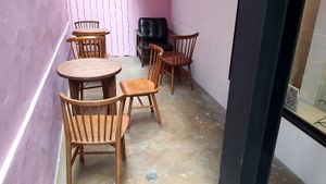 Seating space outside at glt gelato - ㅈㄹㄸ in Seoul