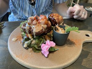 Burger at The Banana Warrior - Emquartier in Bangkok