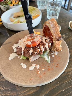 Burger  at The Banana Warrior - Emquartier in Bangkok