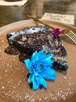 Warrior chocolate cake - so chocolatey! at The Banana Warrior - Emquartier in Bangkok