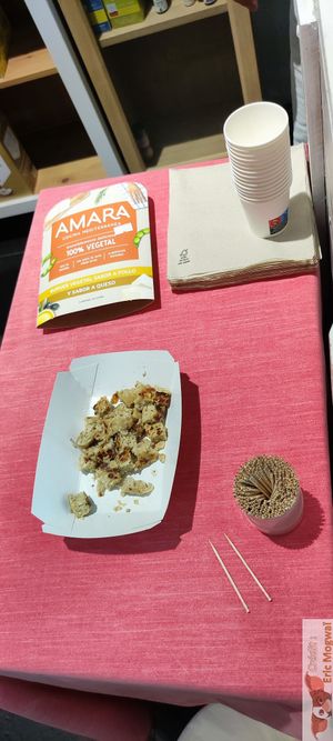 Degustation every saturday at Ven Vegano in Barcelona