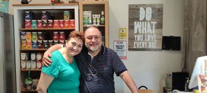 Great welcome ! at Ven Vegano in Barcelona