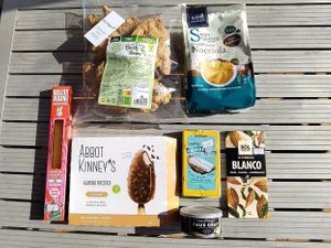 What we bought! at Ven Vegano in Barcelona