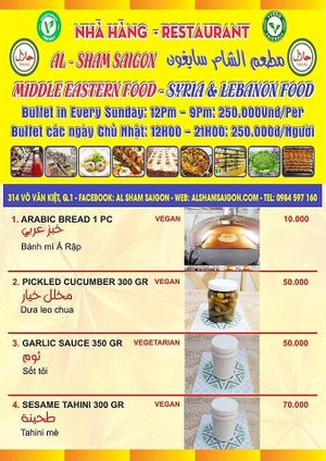  at Al Sham in Ho Chi Minh City