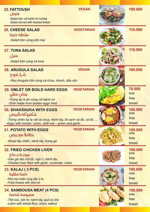  at Al Sham in Ho Chi Minh City