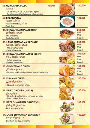  at Al Sham in Ho Chi Minh City