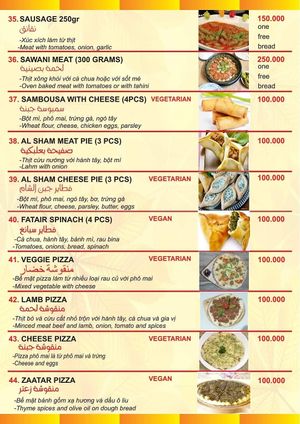  at Al Sham in Ho Chi Minh City