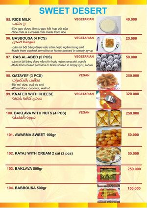  at Al Sham in Ho Chi Minh City