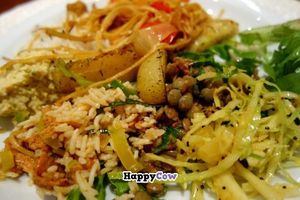 from the buffet at Vega Fair Food in Oslo