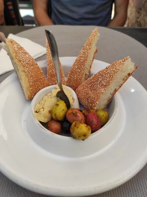 gruß aus der küche at Pasta Baladin in Essaouira