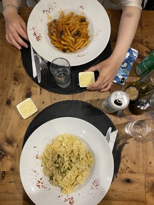   at Pasta Baladin in Essaouira