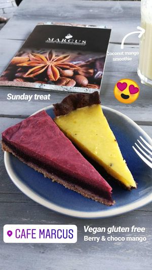 Vegan pies at Marcus in Vlissingen