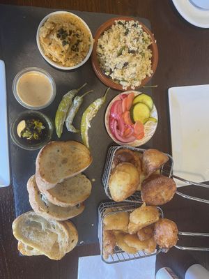 Mezze for two   at The Crew Yard in Edwinstowe